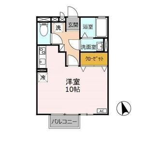 ワンルーム 間取り図