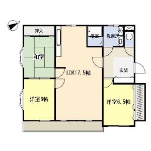 3LDK 間取り図