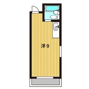 ワンルーム 間取り図