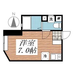 ワンルーム 間取り図