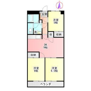 3LDK 間取り図