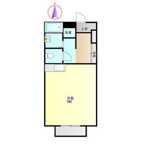ワンルーム 間取り図