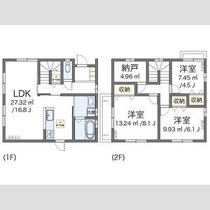3LDK 間取り図