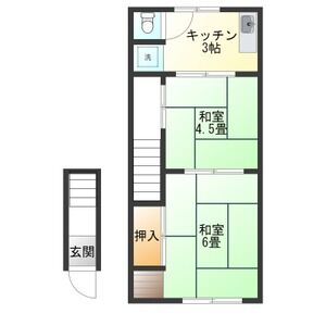 2K 間取り図