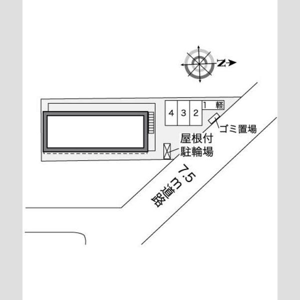 レオパレスグリーンフォレストB 室内写真1