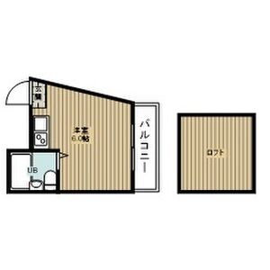 ワンルーム 間取り図