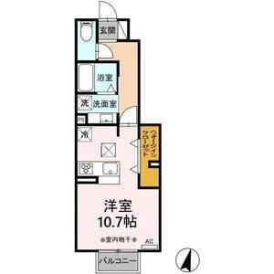 ワンルーム 間取り図