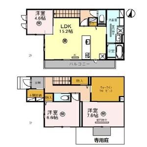 3LDK 間取り図