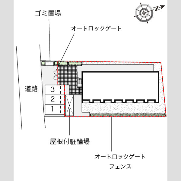 レオネクストショコラ国立 室内写真1