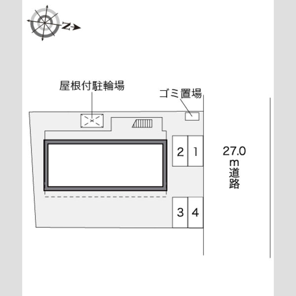 レオパレス新町 室内写真1