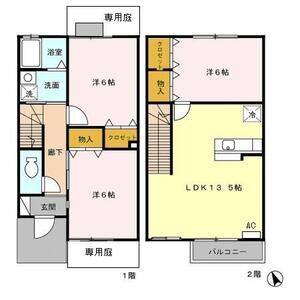 3LDK 間取り図
