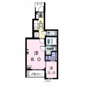 2K 間取り図