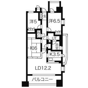3LDK 間取り図