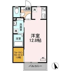 ワンルーム 間取り図