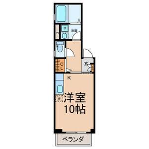 ワンルーム 間取り図