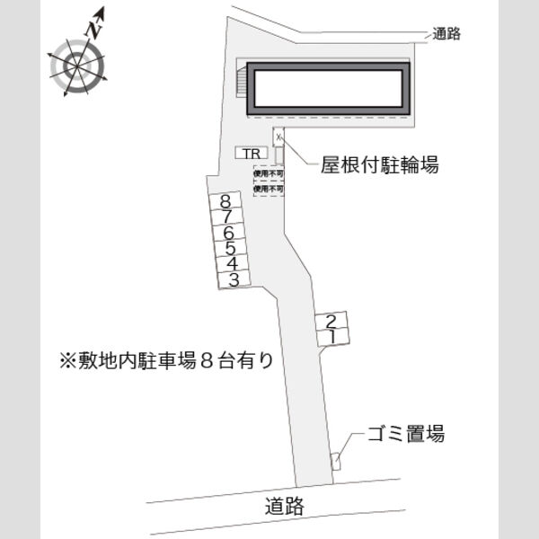 レオパレスポトリバG 室内写真1