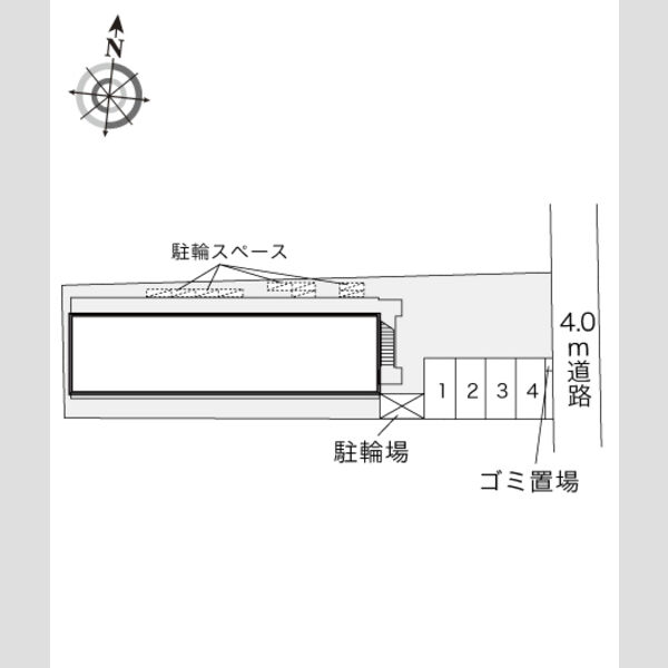 レオパレス八雲西 室内写真1