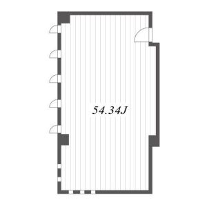 ワンルーム 間取り図