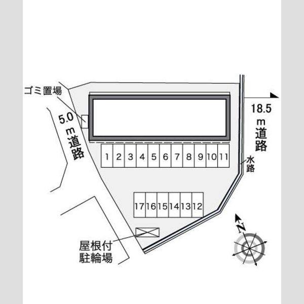 レオパレスドゥー エスパス 室内写真1