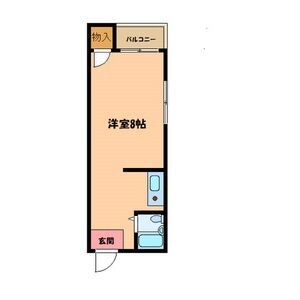 ワンルーム 間取り図