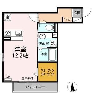 ワンルーム 間取り図