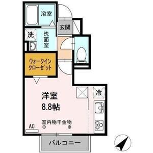 ワンルーム 間取り図