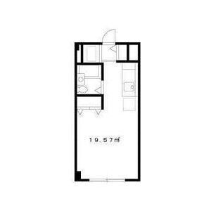 ワンルーム 間取り図