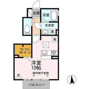 ワンルーム 間取り図