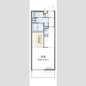ワンルーム 間取り図