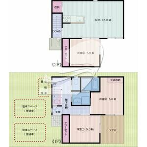 3LDK 間取り図