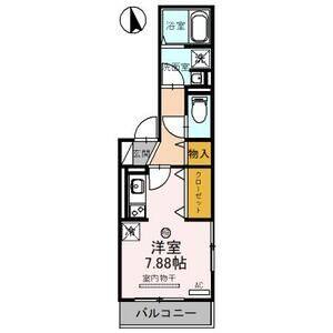 ワンルーム 間取り図