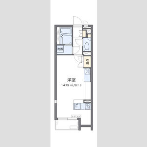 ワンルーム 間取り図