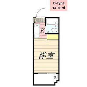 ワンルーム 間取り図