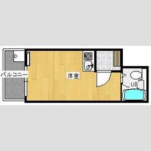 ワンルーム 間取り図