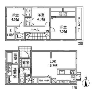 3LDK 間取り図