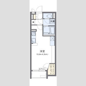 ワンルーム 間取り図
