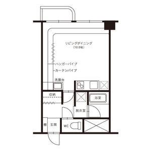 ワンルーム 間取り図