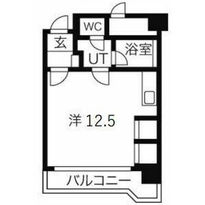 ワンルーム 間取り図