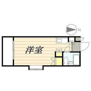 ワンルーム 間取り図