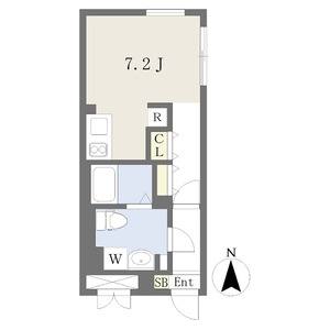 ワンルーム 間取り図