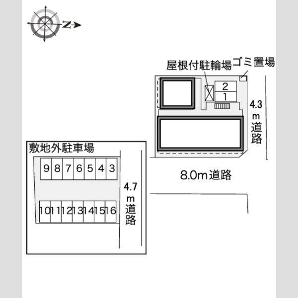 レオパレスサンプレイス 室内写真1