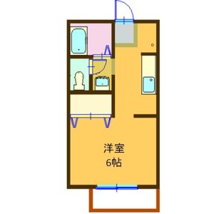 2K 間取り図