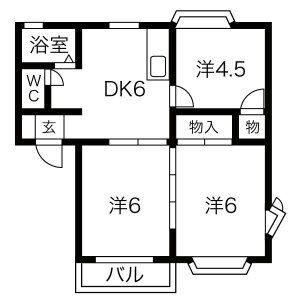 タウン梅里C棟 建物画像