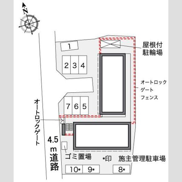 レオパレスVIALACTEA 室内写真1