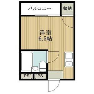 ワンルーム 間取り図