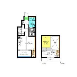 ワンルーム 間取り図