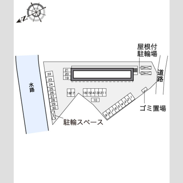 レオパレス西京 室内写真1