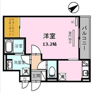 ワンルーム 間取り図