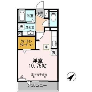 ワンルーム 間取り図