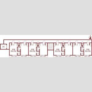 ワンルーム 間取り図
